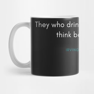 Washington Irving Quote Mug